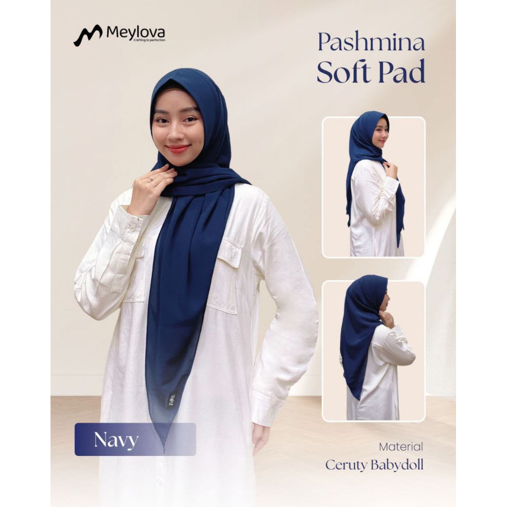 Pasmina Soft Pad | Pasmina Ceruty | Pasmina Ceruty Babydoll Premium