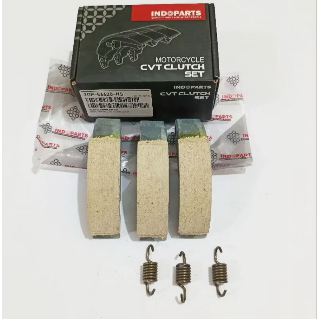 kampas ganda 2DP indopart buat motor nmax,  nmax new, aerrox, bisa dipakai di honda pcx, vario 125, 