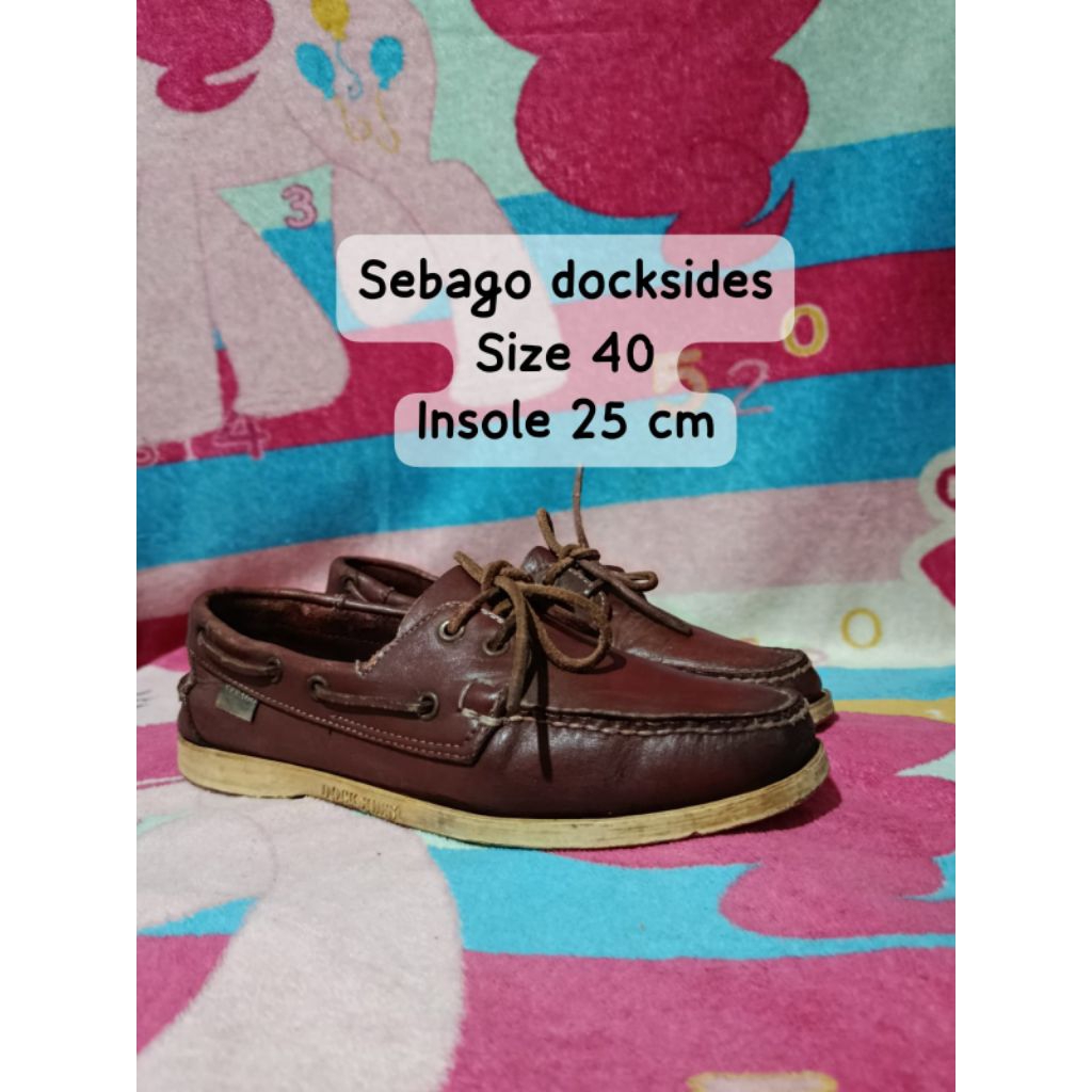 SEBAGO DOCKSIDES Size 40