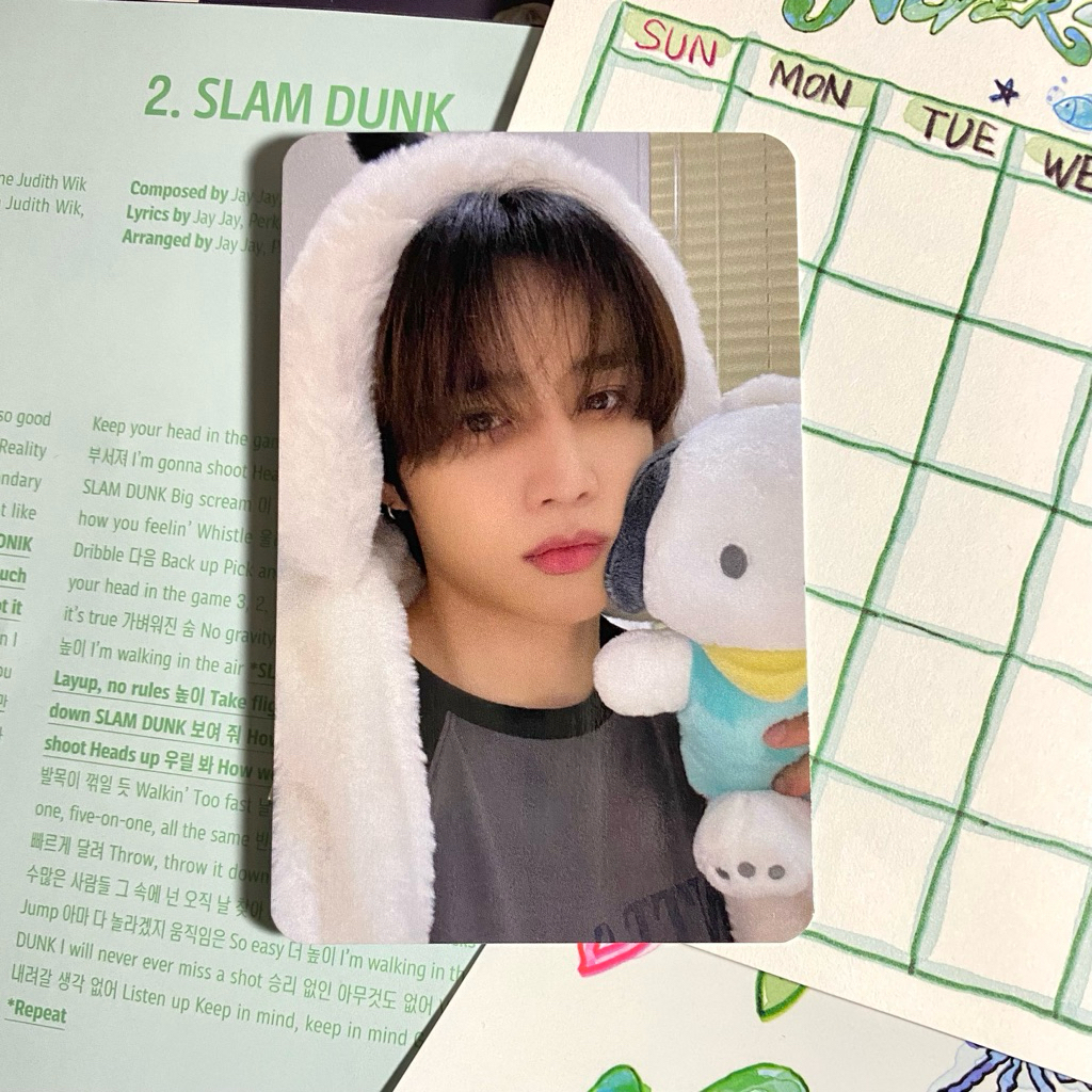 photocard official tbz the boyz sunwoo luckydraw ld beatroad pochacco