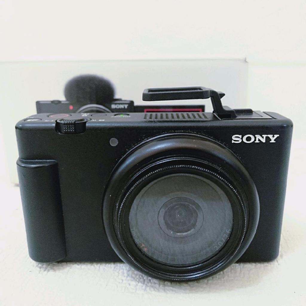 Sony zv 1f kamera vlogging second warna hitam
