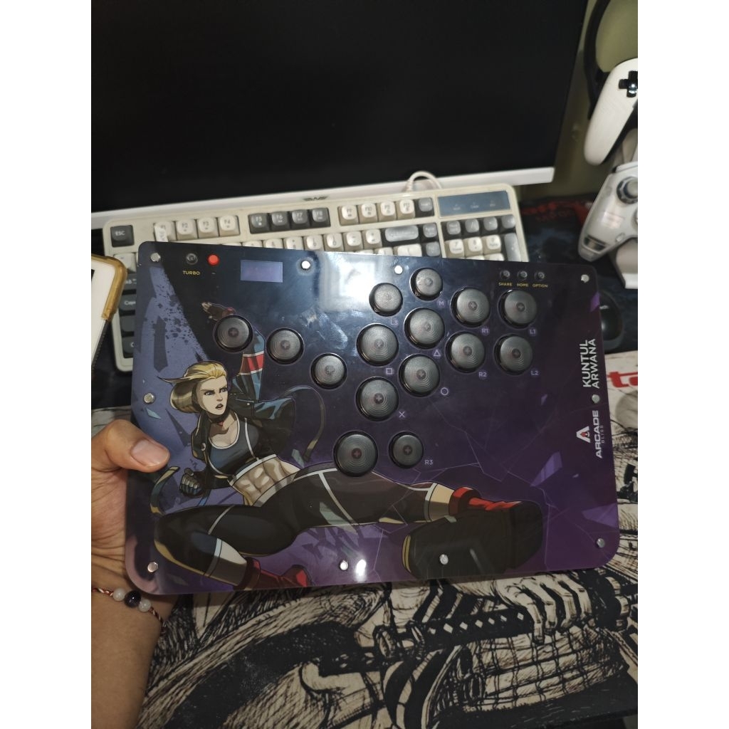 Leverless PS5 Arcade Stick Controller Hit Box Flatbox Mixbox