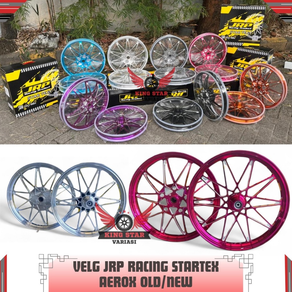 VELG AEROX RING 17 JRP STARTEX RING 17 LEBAR 17X160 17X160 VELEG AEROX NEW AEROX OLD FULL CNC JRP OR