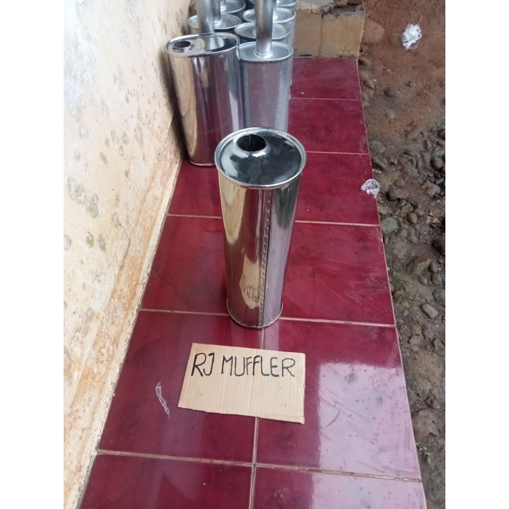 Tabung Standar Knalpot Mobil Jimny Katana ful Stanlis