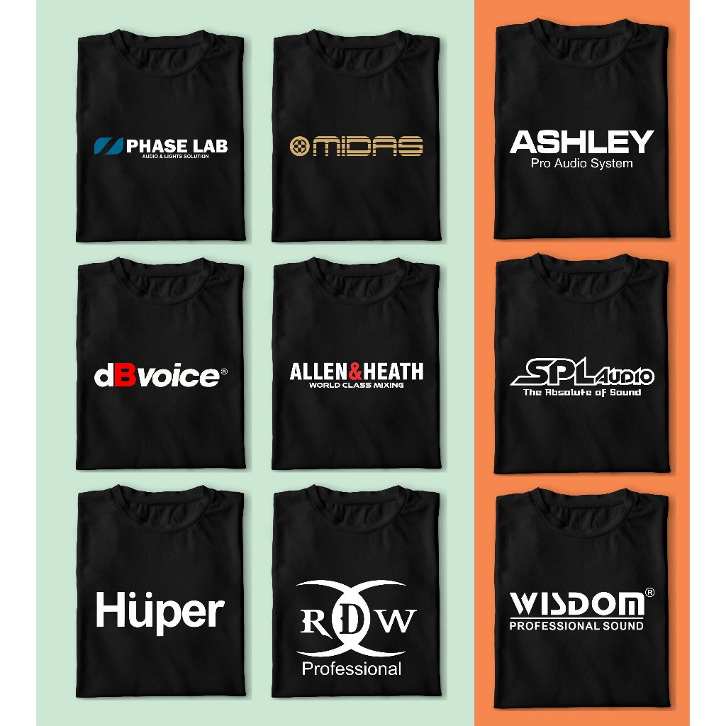 Kaos SOUND SYSTEM Ashley SPL Audio Wisdom Allen & Heath Midas Huper Soundcraft RDW Dbvoice PhaseLab 