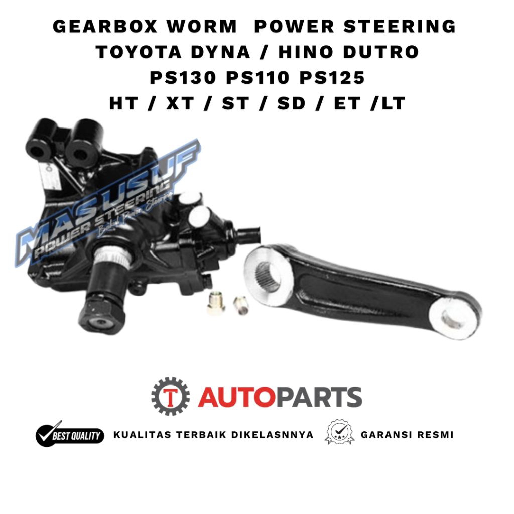 Gearbox Worm Borem Bak Stir Power Steering Dyna Dutro HT 130HT 125 110 PS