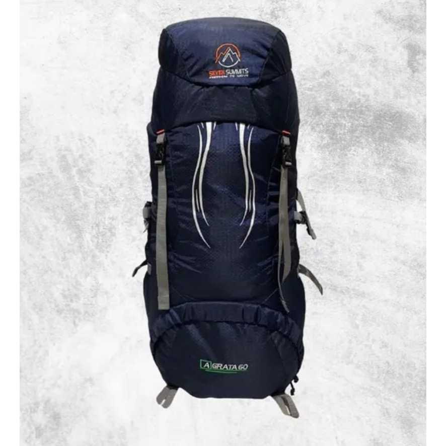 Tas Carrier Agrata 60L Seven Summits/ Tas Gunung Kapasitas 60L/ Tas Gunung Seven Summit