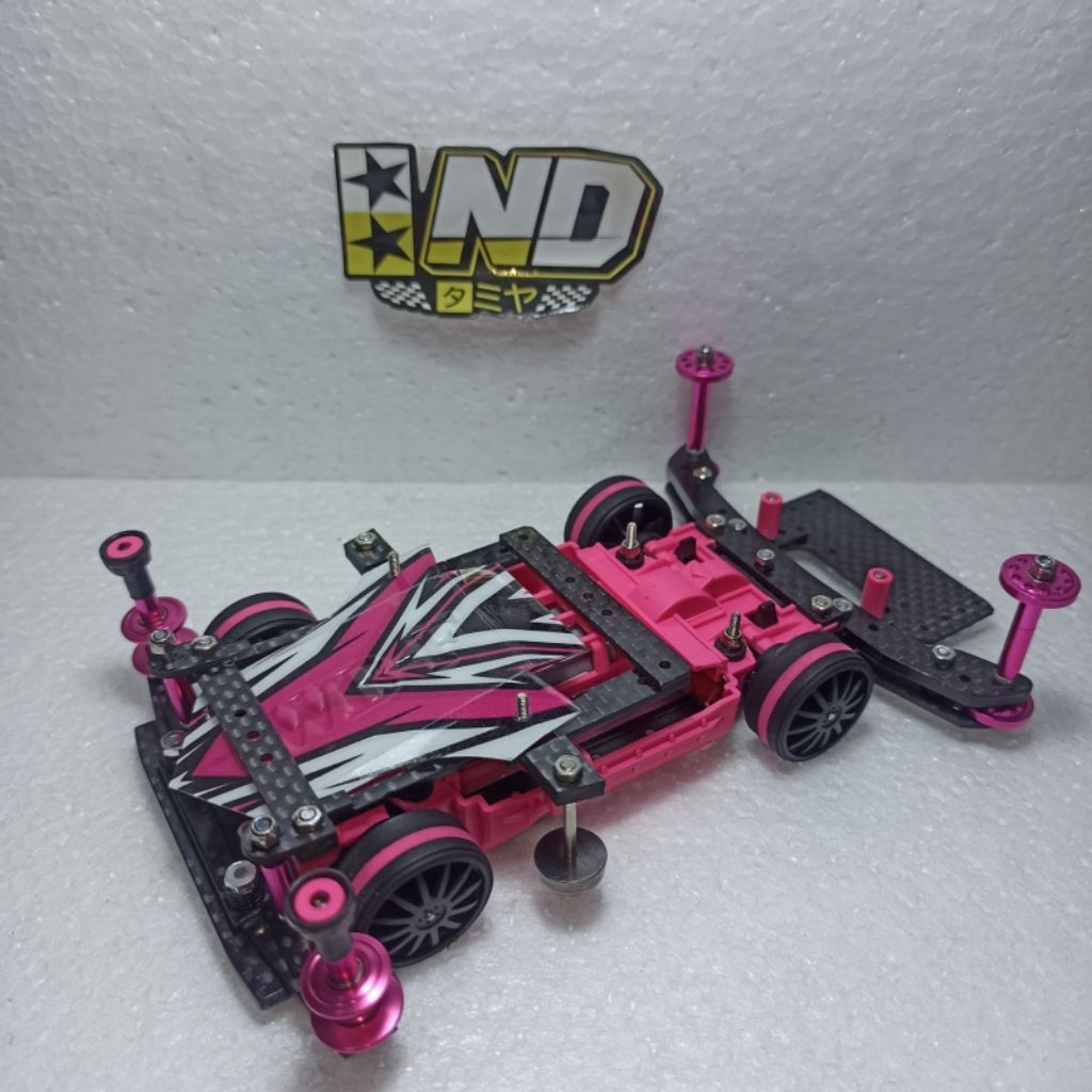 MS Chasis TAMIYA IOC/STO RTR N/t carbon siap race