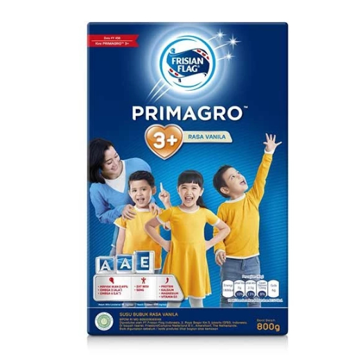 FRISIAN FLAG PRIMAGRO 3+ Vanila 750 GR / FRISIAN FLAG PRIMAGRO 3+ Madu 750 GR