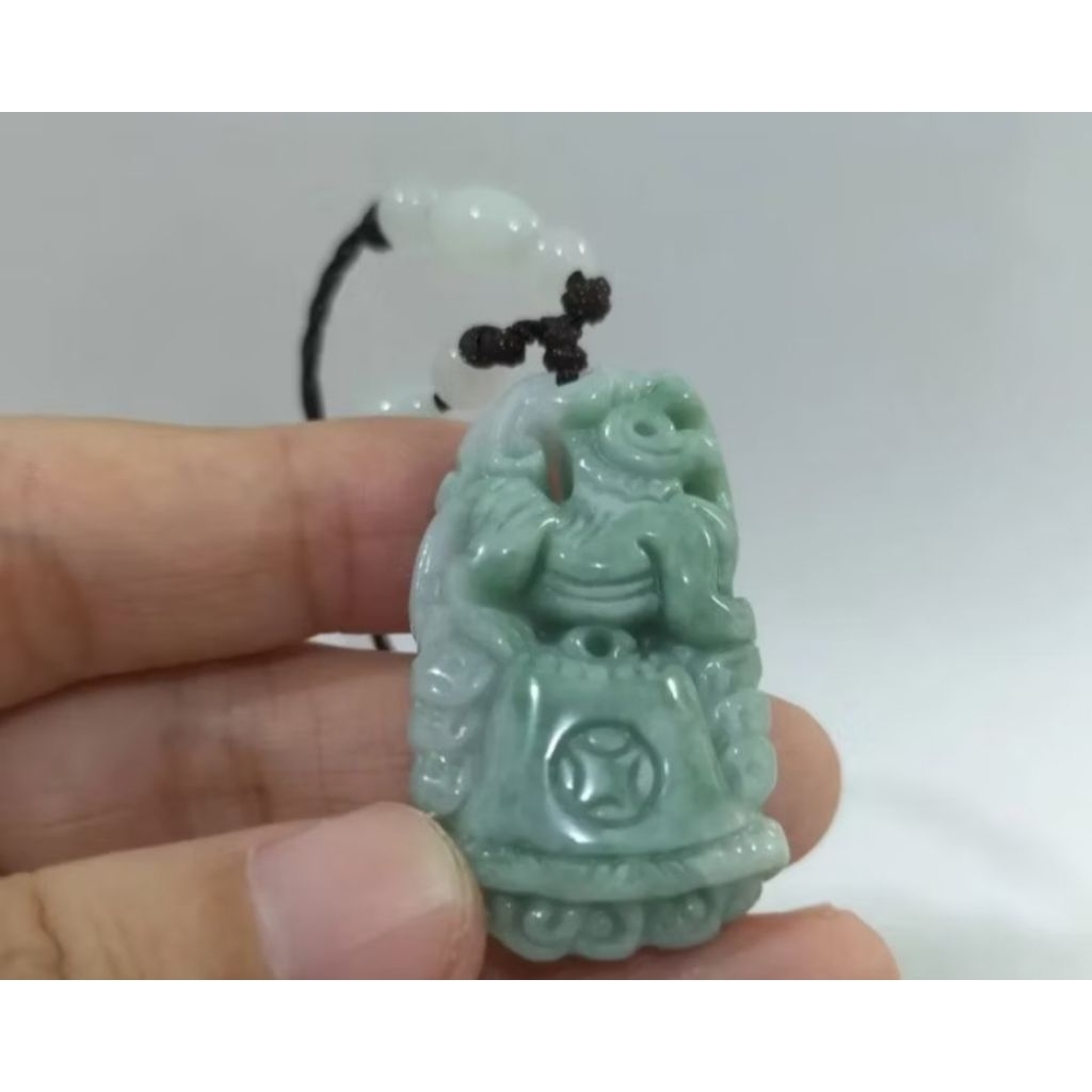 Liontin Pixiu Jadeite Asli Grade A Bersertifikat (174)