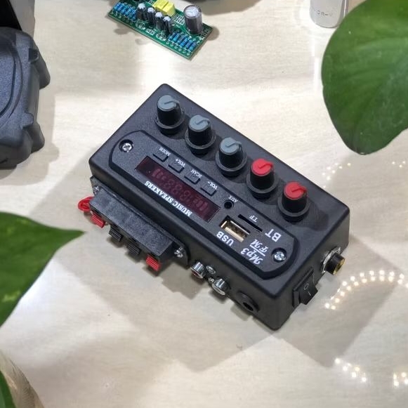 AMPLI MINI 12V BLUETOOTH KARAOKE