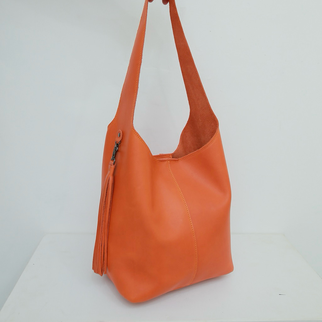cob bag julia hobo material kulit asli 30x26x25