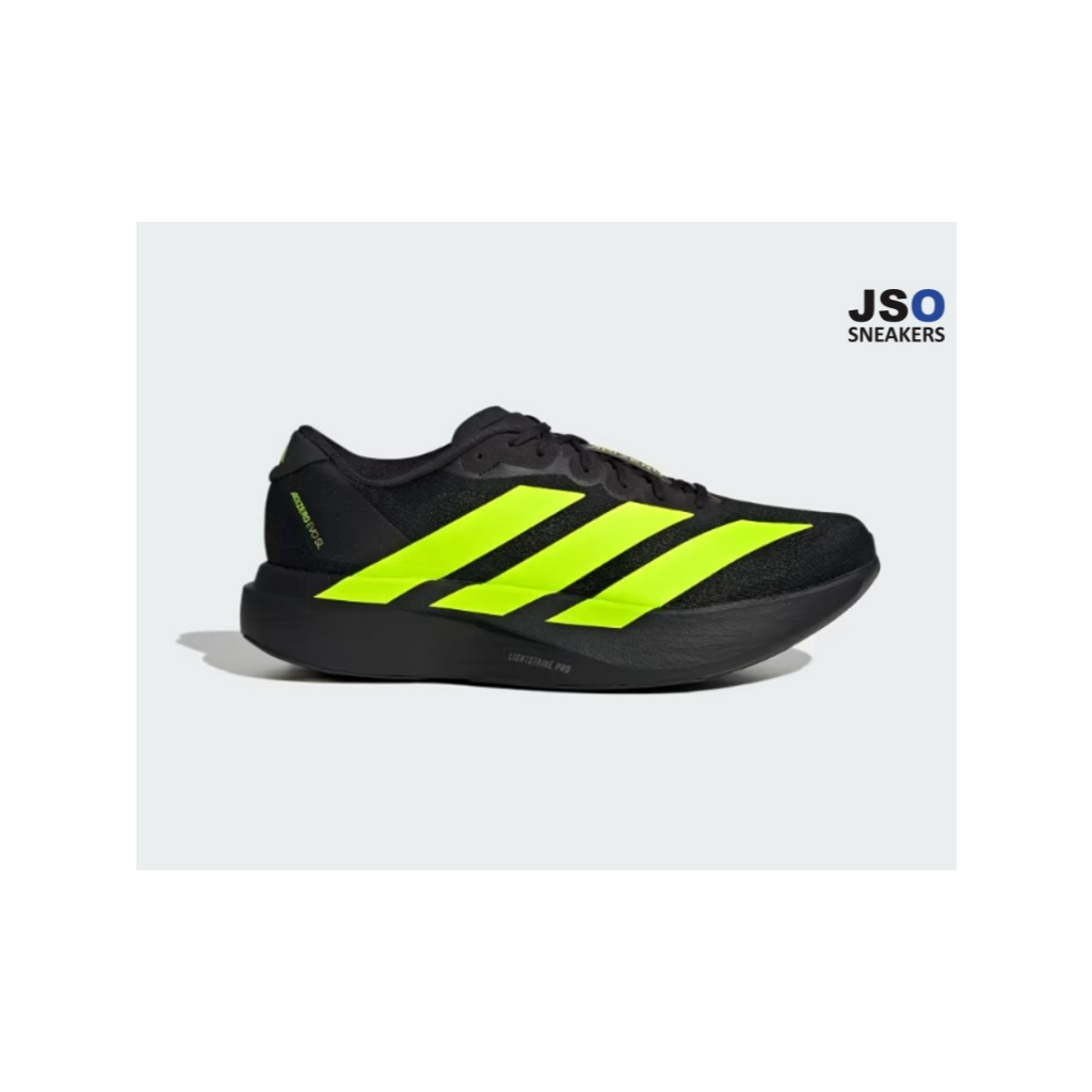 Sepatu Adidas Adizero Evo SL Black Lucid Lemon (SKU : JR3420)