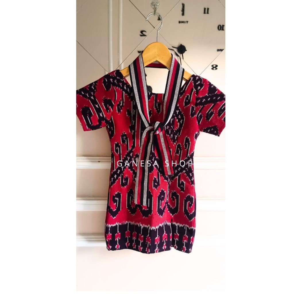 DRESS TENUN ANAK ETNIC, BAJU TENUN ANAK COUPLE FAMILY TENUN DRESS TENUN VIRAL