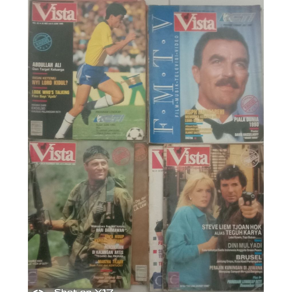 MAJALAH VISTA JADUL BEKAS