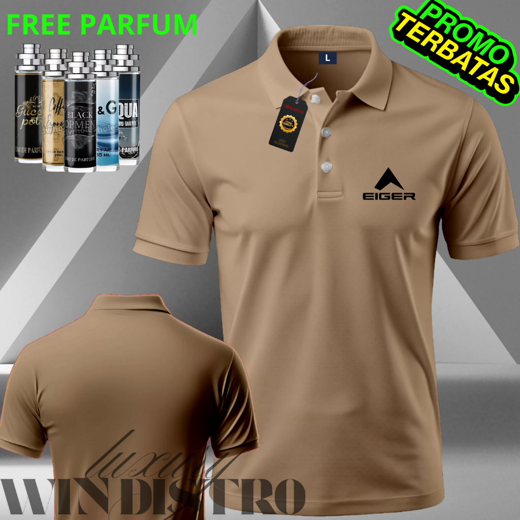 Kaos polos Polo 3GER coksu poloshirt pria | kaos kerah pria polo shirt