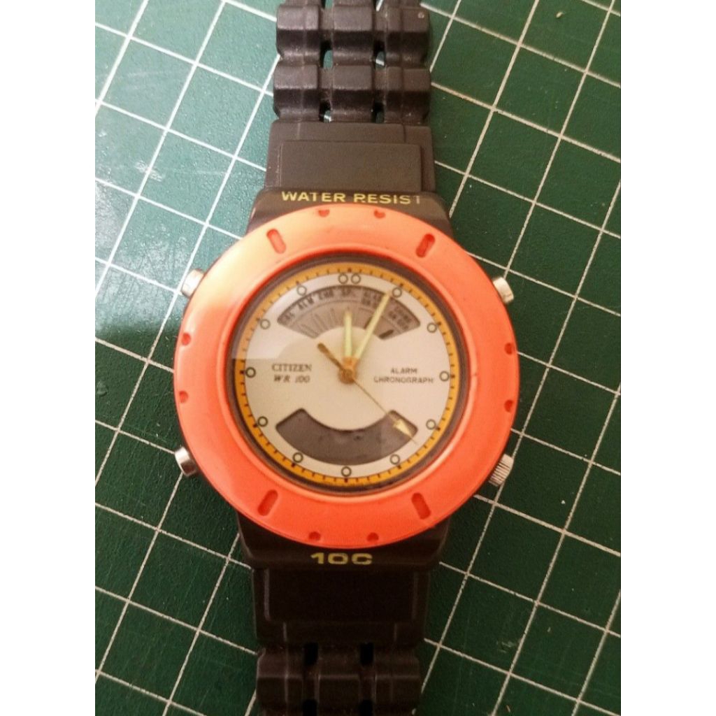 vintage citizen anadigi