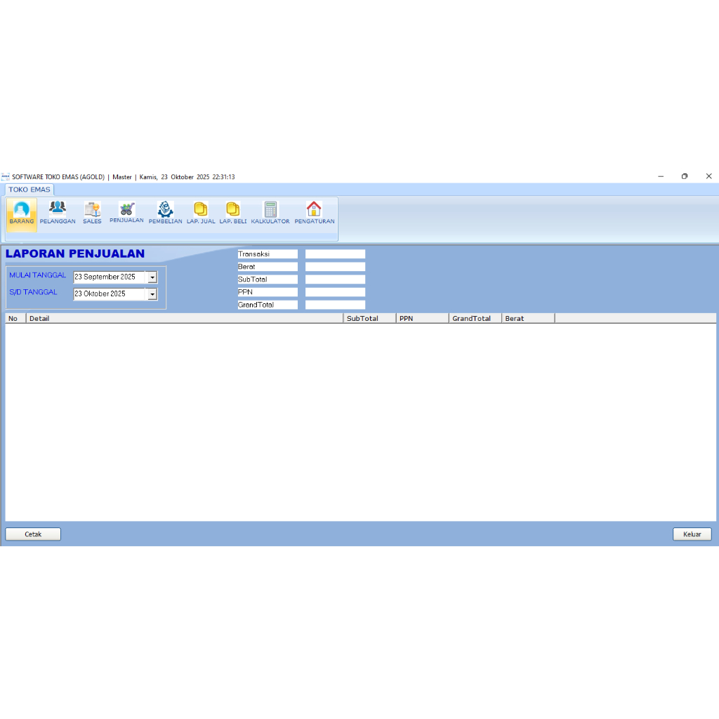 SOFTWARE TOKO EMAS (AGOLD) 2025 juni update