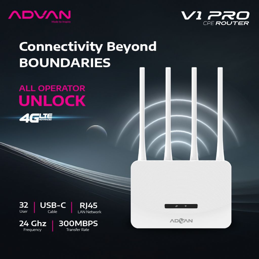 wifi modem Advan vi pro