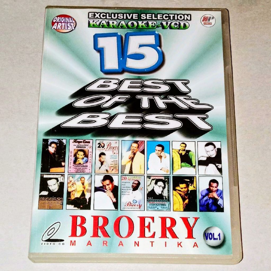 VCD Broery Marantika - Best Of The Best  Vol. 1 V CD Karaoke