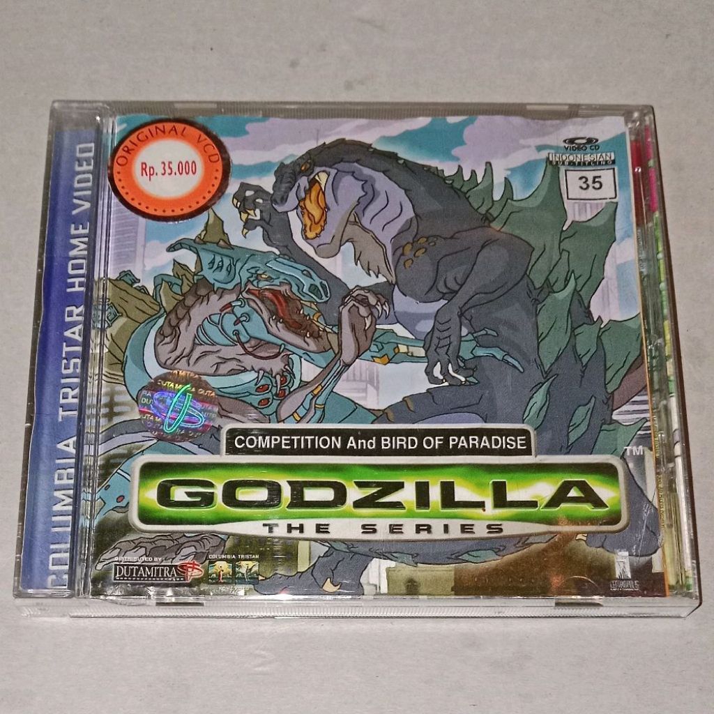 VCD Godzilla The Series - Competition And Bird Of Paradise