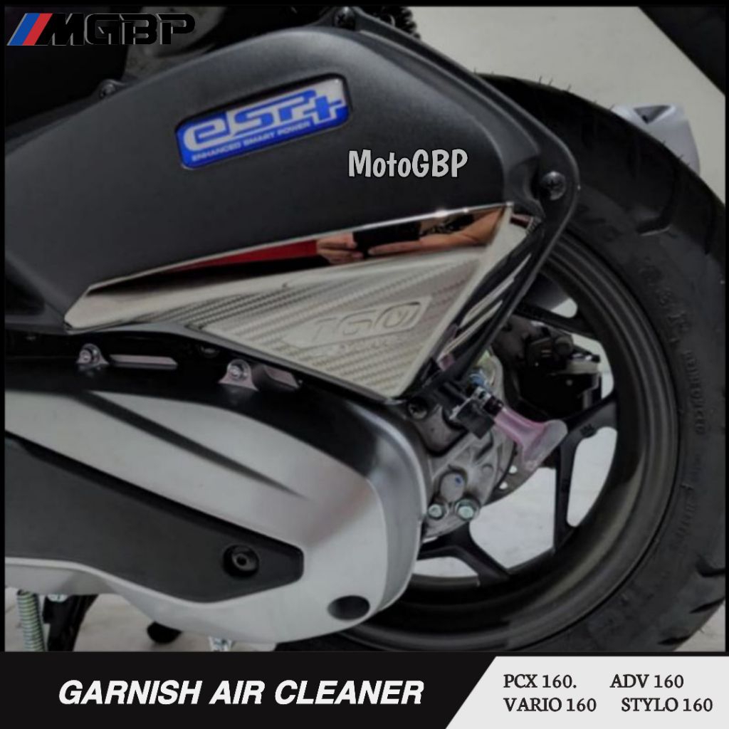 Garnish Air Cleaner Tutup Filter Udara Honda Pcx 160 Adv 160 Vario 160 Stylo 160 Ori Ahm