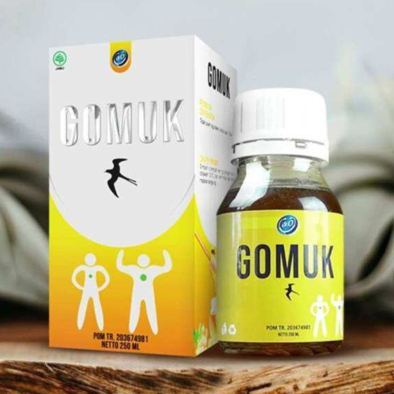 Madu Gomuk 250ML - Gomuk Herbal - 1 botol madu gomuk