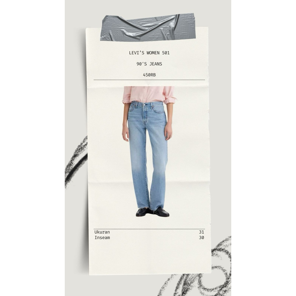 Levi’s Women 501 - 90’s Jeans