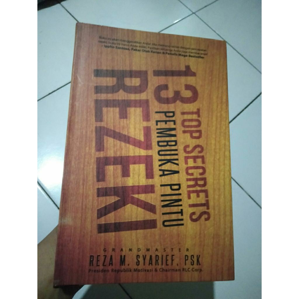 Buku Ori 13 TOP SECRETS PEMBUKA PINTU REZEKI