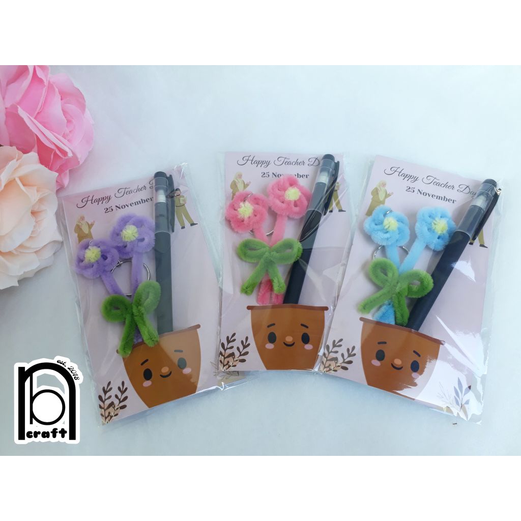 Kado hari guru unik Ganci mix Pulpen || gift hari guru
