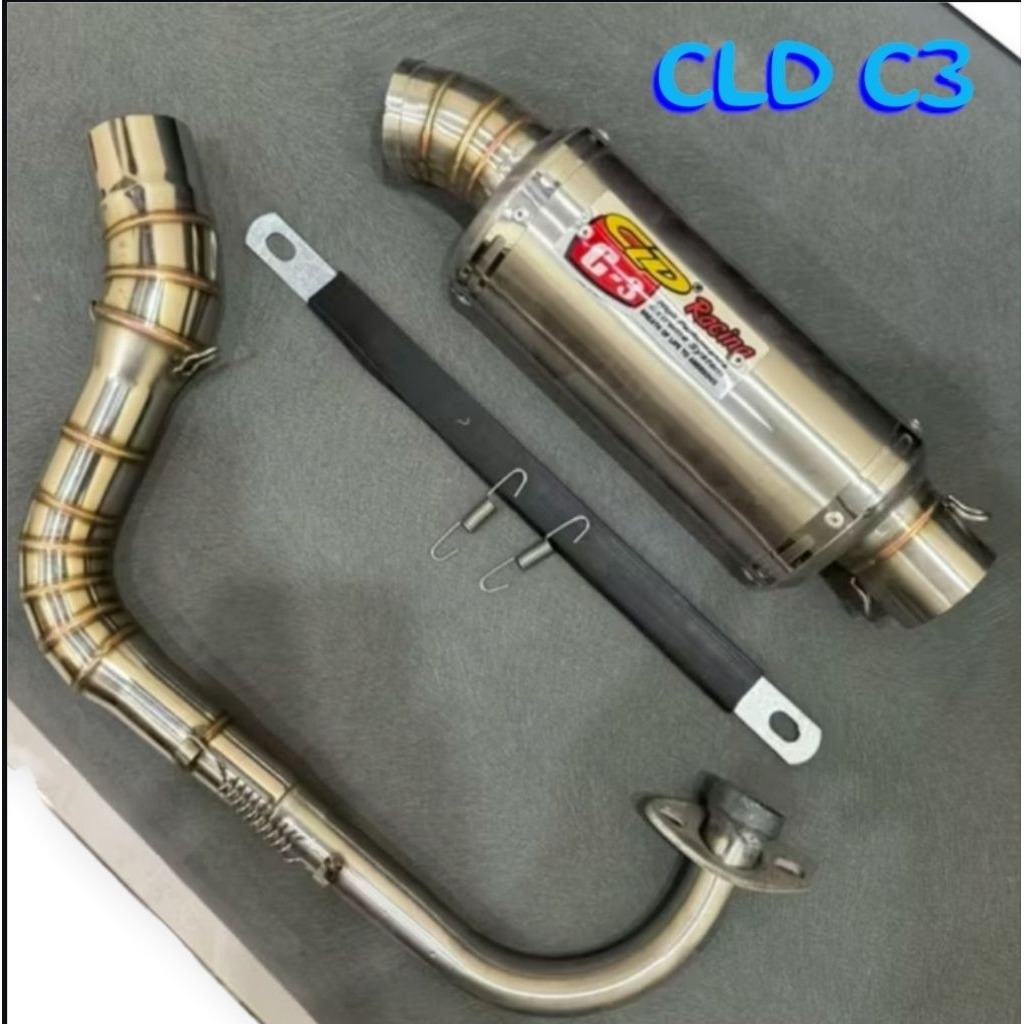 slencer CLD C3 KNALPOT RACING CLD TABUNG KNALPOT CLD KNALPOT KNALPOT CKD OVAL20CM
