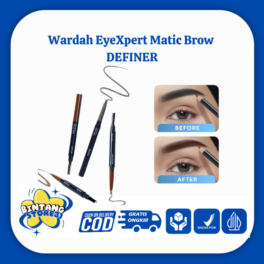 Wardah Eyexpert Matic Brow Definer | Eyebrow