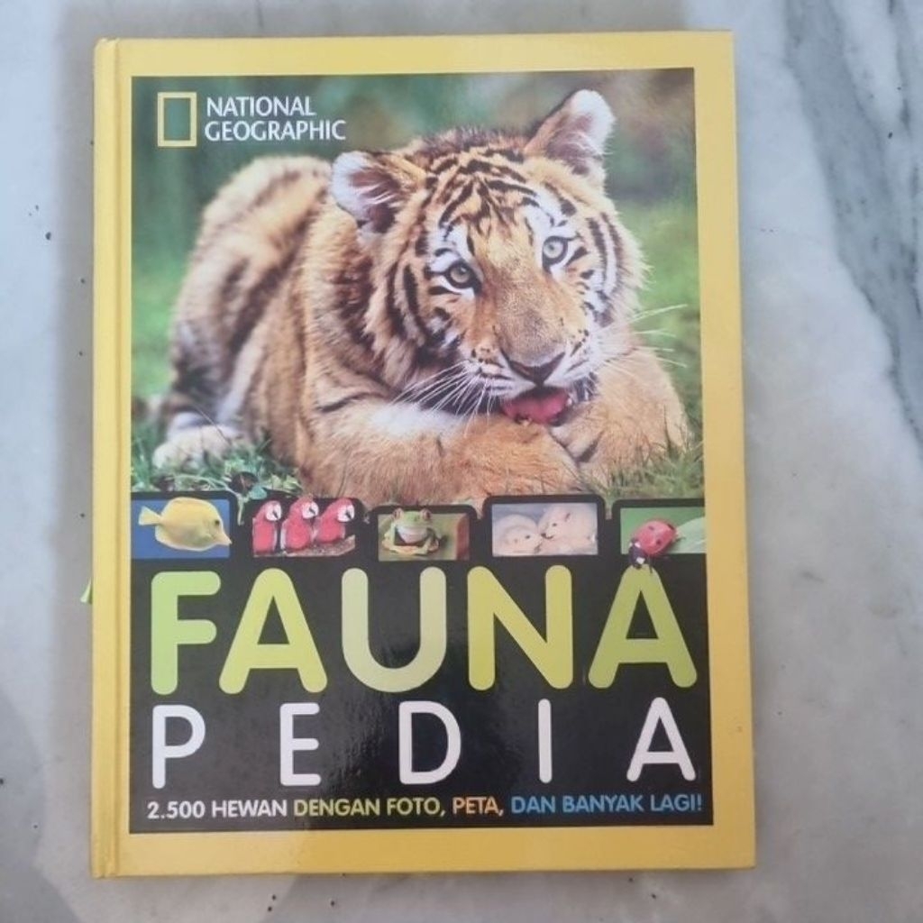 preloved Nat Geo  Book: Fauna Pedia