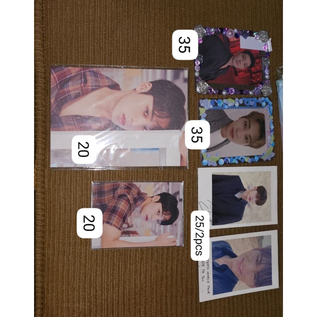 PHOTOCARD WONWOO & MINGYU