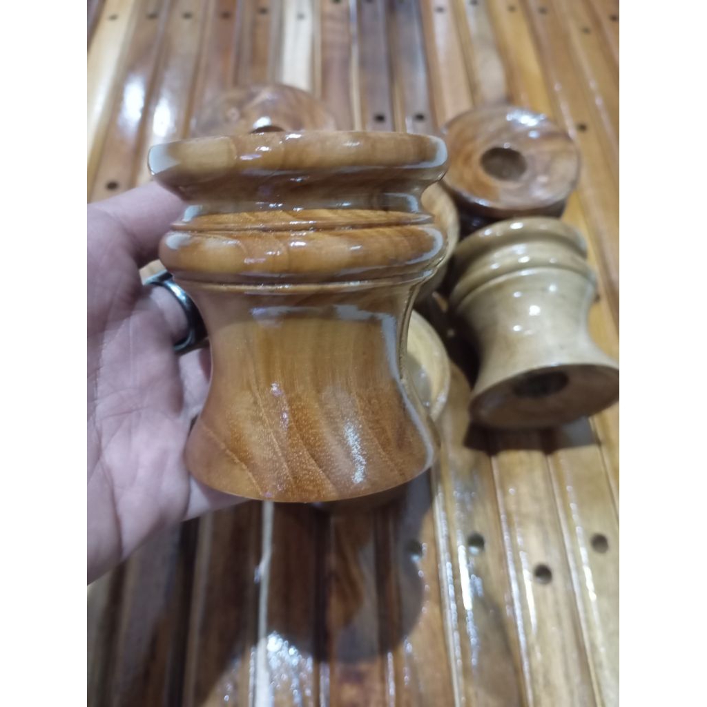 golong pancing bahan kayu jati