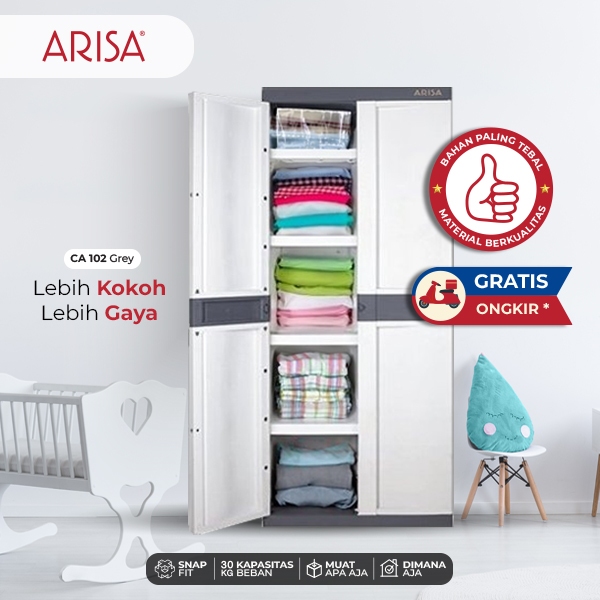 ARISA CA-102 Lemari Plastik Serbaguna