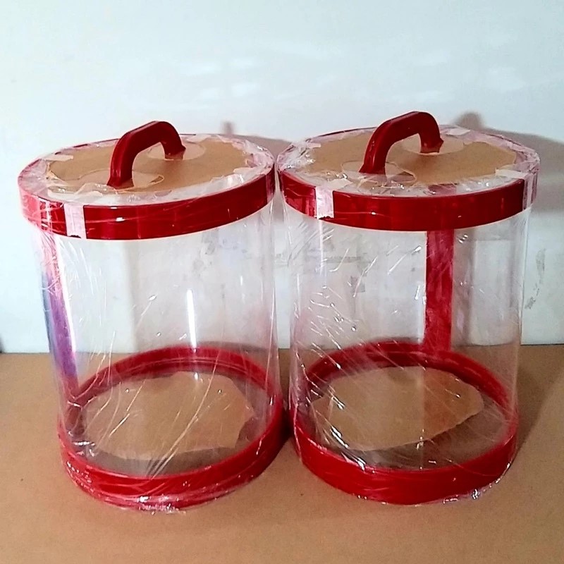 Tabung minuman es buah D30 Tinggi 40 Cm Aquarium 25 Liter