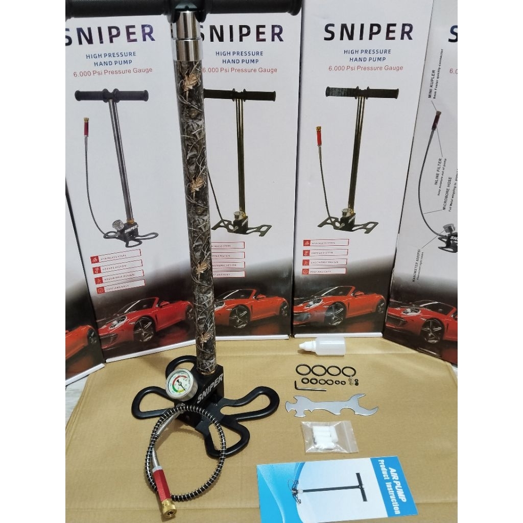 Pompa PCP 4 Stage bisa COD, Pompa PCP 4 Stage 6000psi bisa bayar ditempat, Pompa PCP kaki lipat 6000