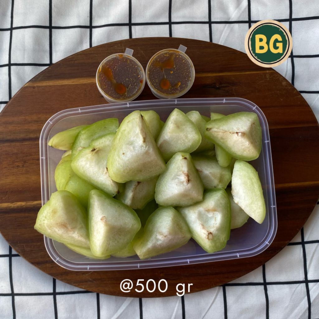 Rujak buah, rujak buah segar 500 gram, rujak buah manis, rujak buah bangkok