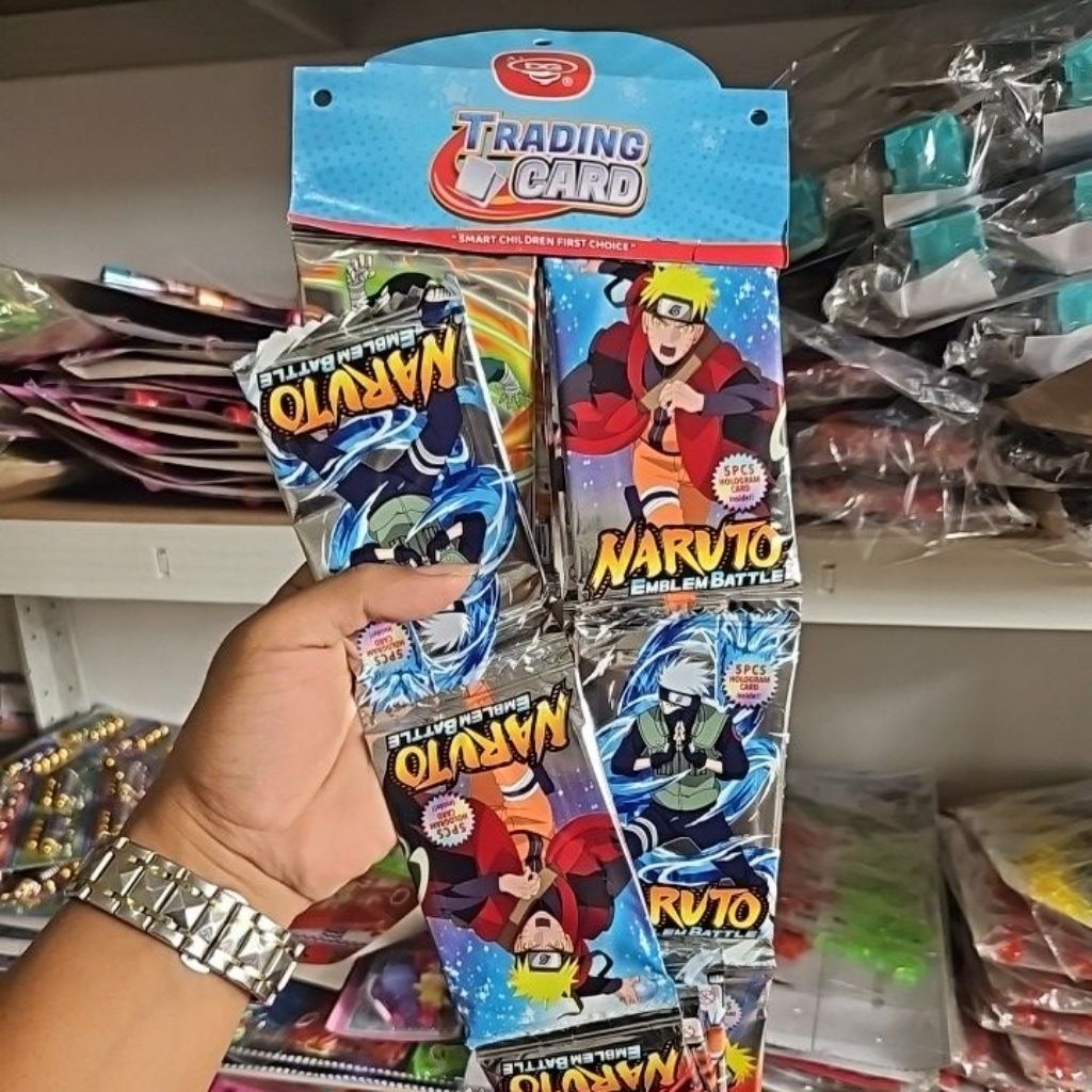 kartu foil trading card naruto DG / mainan kartu / mainan anak murah