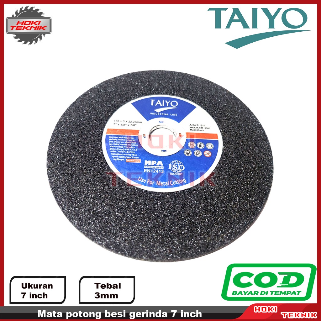 Mata Potong Besi 7 inch Gerinda Cutting Wheel