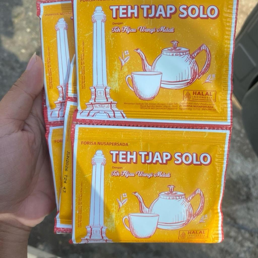 Teh Tjap Solo + Gula ( 10pcs )