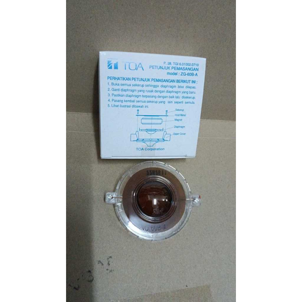 7108 spul spool spoel mic corong toa zg-60b-a 15w 15watt 15 watt