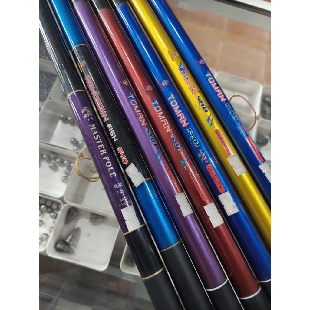 TEGEK MASTERPOLE & TEGEK TOMAN SPEK LENTUR IDEAL UNUTUK MICROFISHING KUAT AWET ORIGINAL PREMIUM