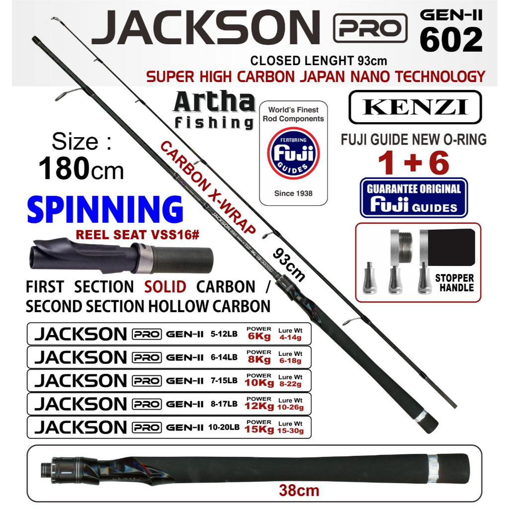 JORAN KENZI JACKSON PRO 602 GEN II - 180 CM