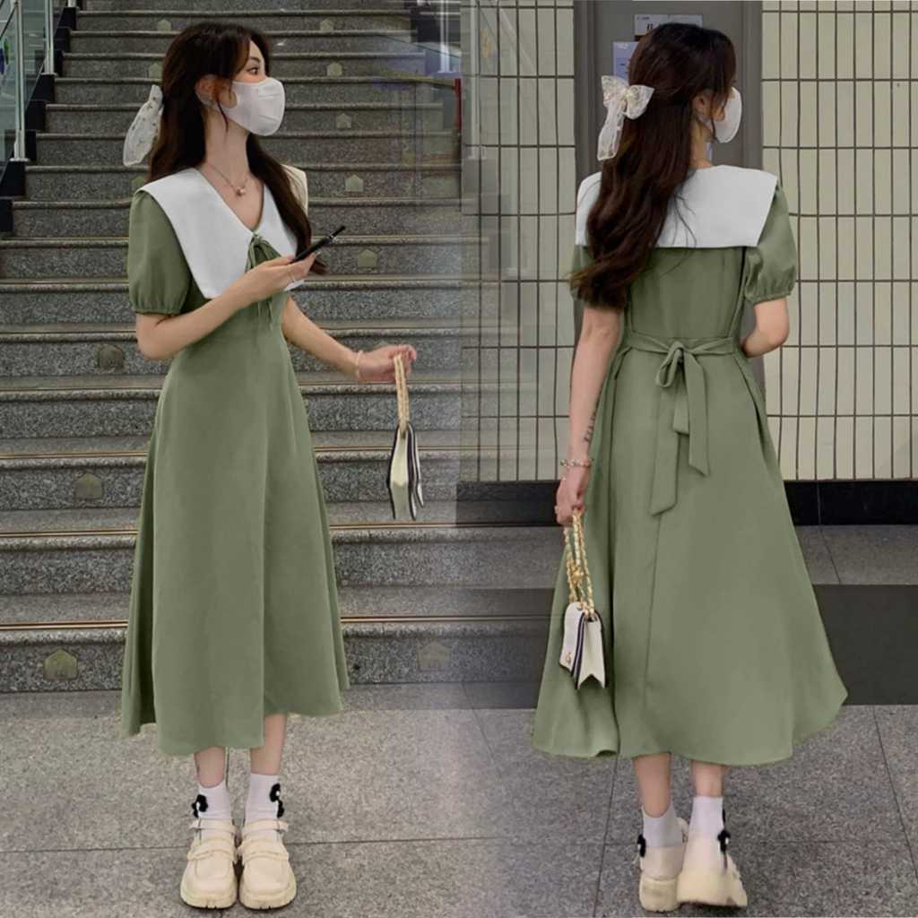 [ MOCIIESHOP ] dres whitely / baju pesta kondangan / gaun kondangan / dress / dress wanita / drees /