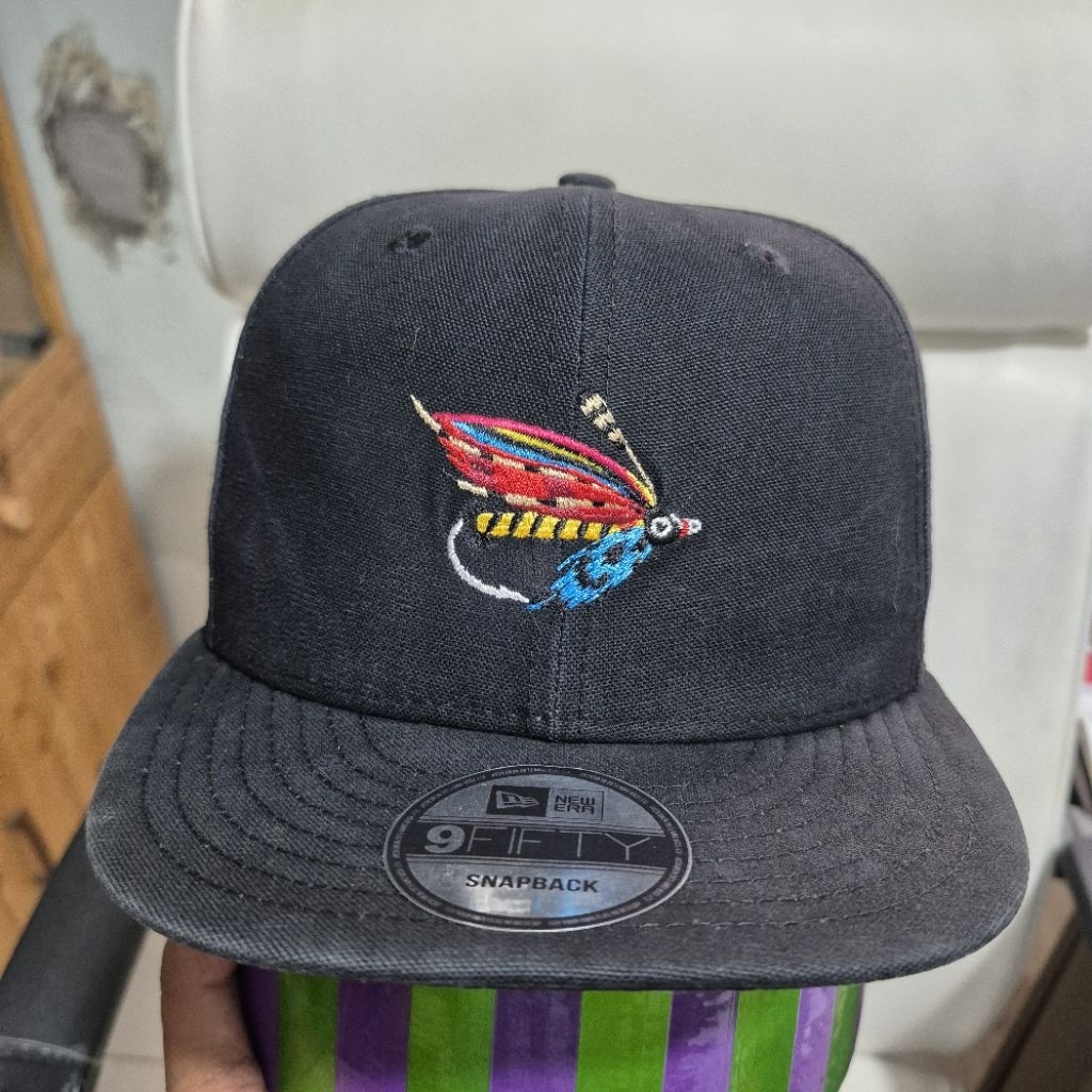 Topi Mancing New Era Flying Fishing Edition original