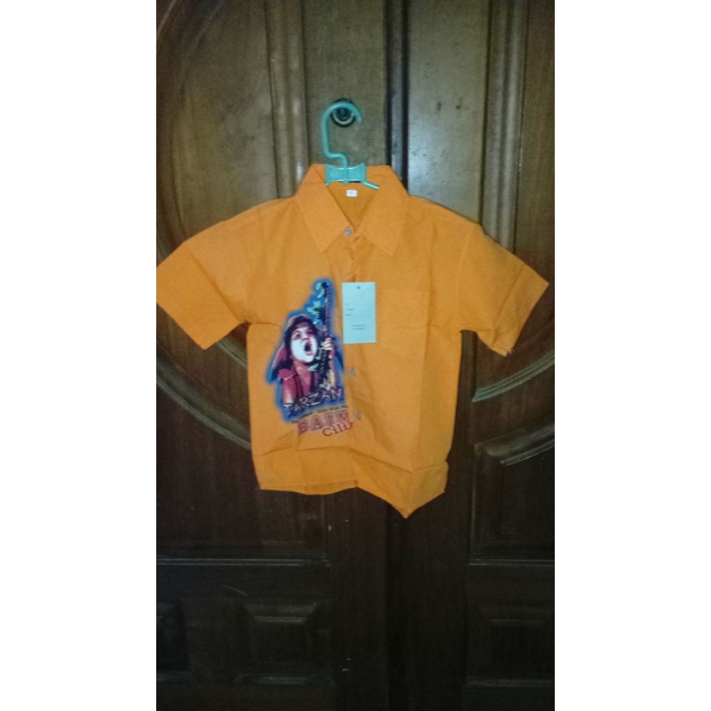 Baju Kemeja Anak Laki-Laki Motif Tarzan