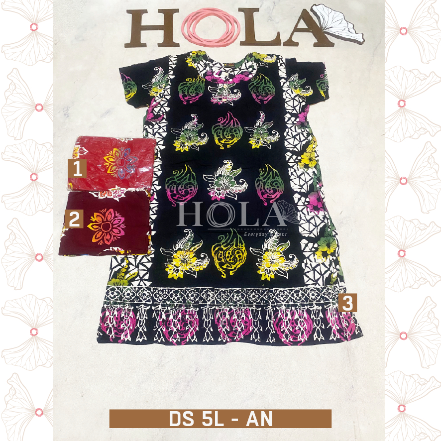 HOLA_FASH | Daster Jumbo Primadona, Daster 5L , Daster Batik Solo, Homie Dress jumbo