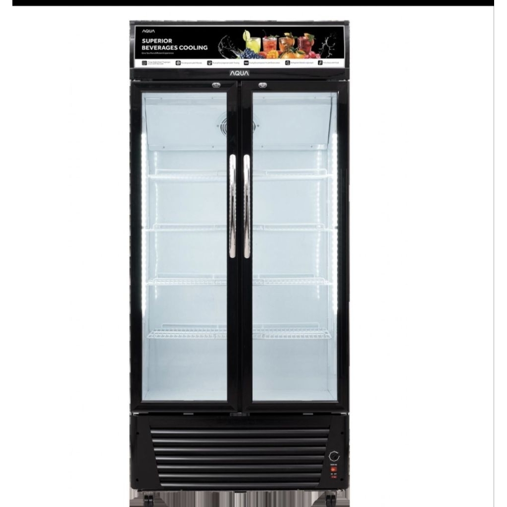 SHOWCESE AQUA 2PINTU AQB 710 CD